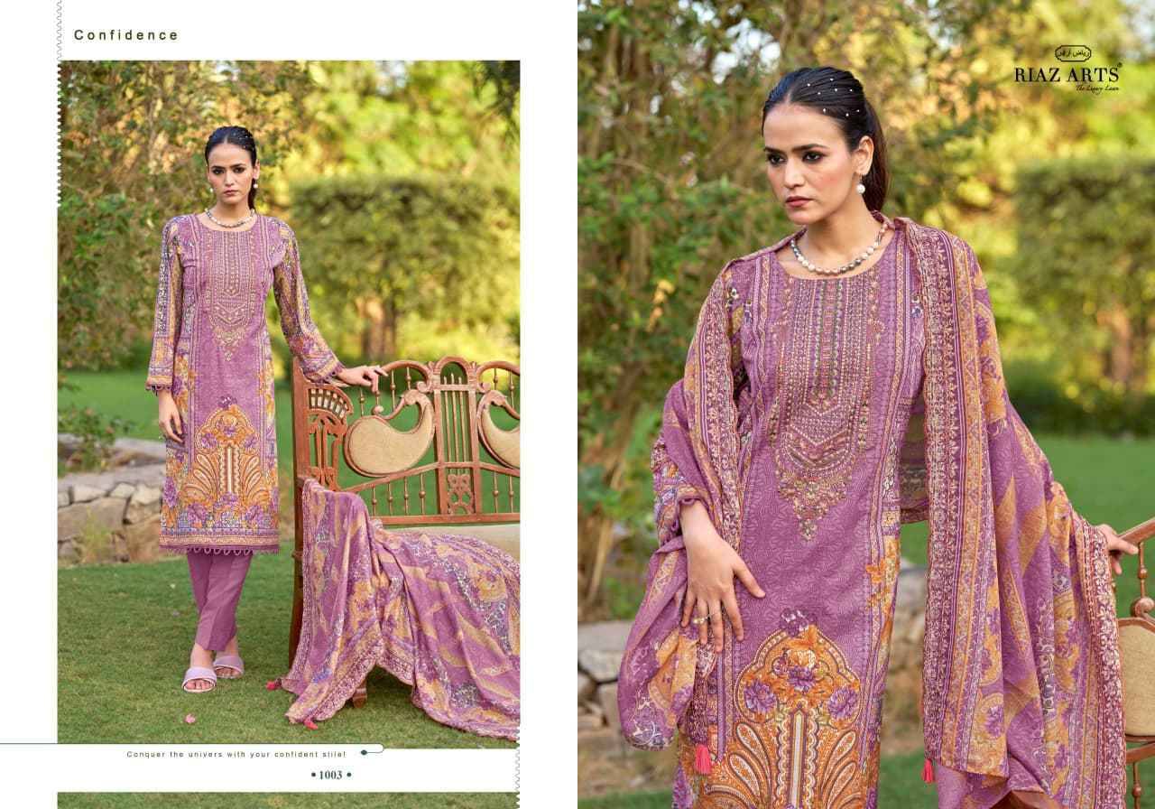 BIN SAEED FARMAISH.2 By RIAZ ARTS 1001 TO 1006 Series Beautiful Festive Suits Stylish Fancy Colorful Casual Wear & Ethnic Wear Cotton Cambric Lawn Print Dresses At Wholesale Price